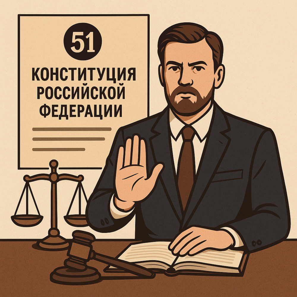 Отказ от показаний: статья 51 Конституции РФ и права при допросе Отказ от показаний: статья 51 Конституции РФ и права при допросе