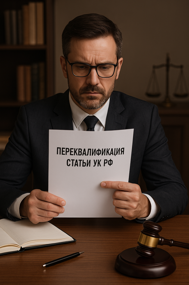 Переквалификация статьи УК РФ: когда возможна и зачем нужна защитнику