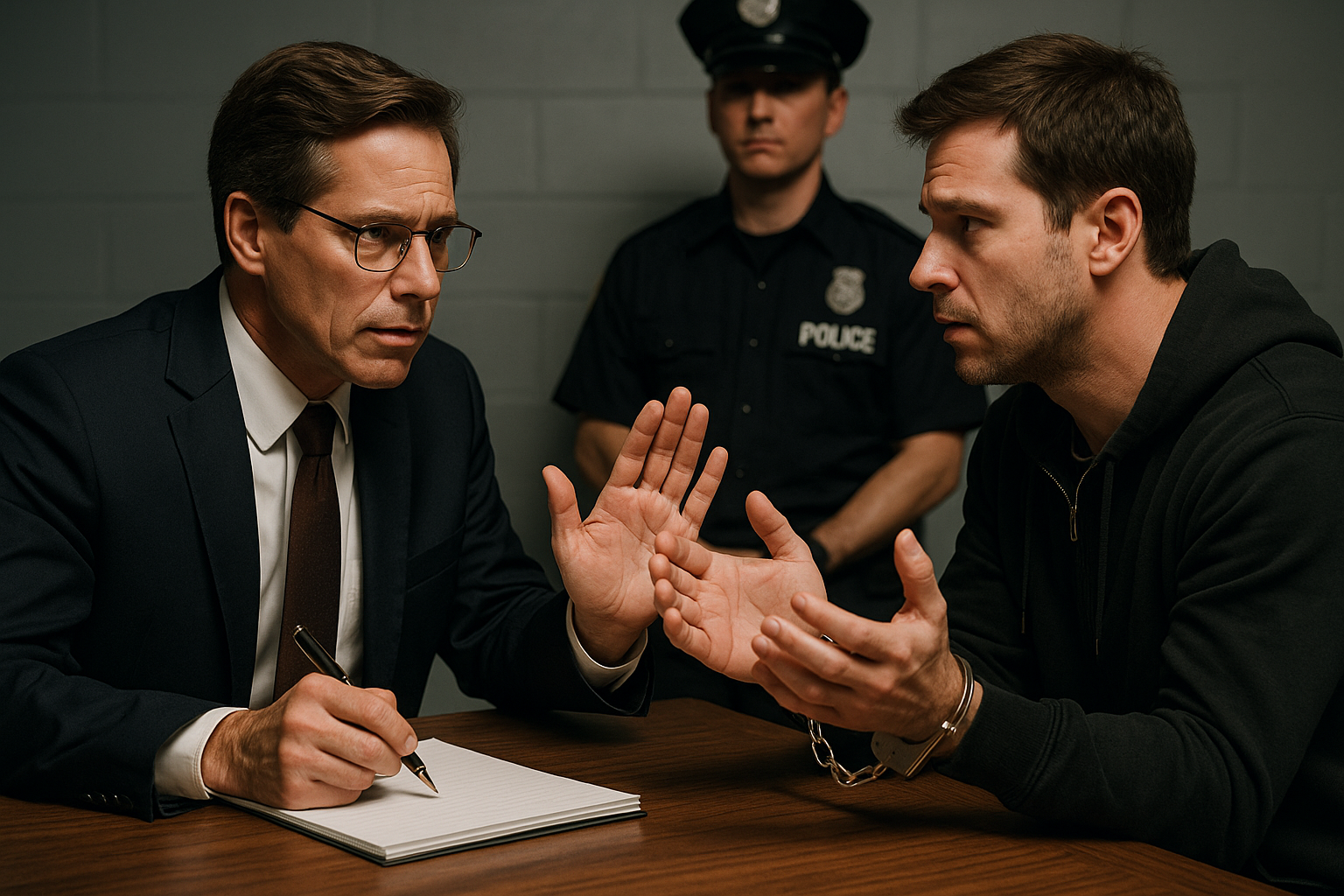 Адвокат при задержании полицией. White-paper.group