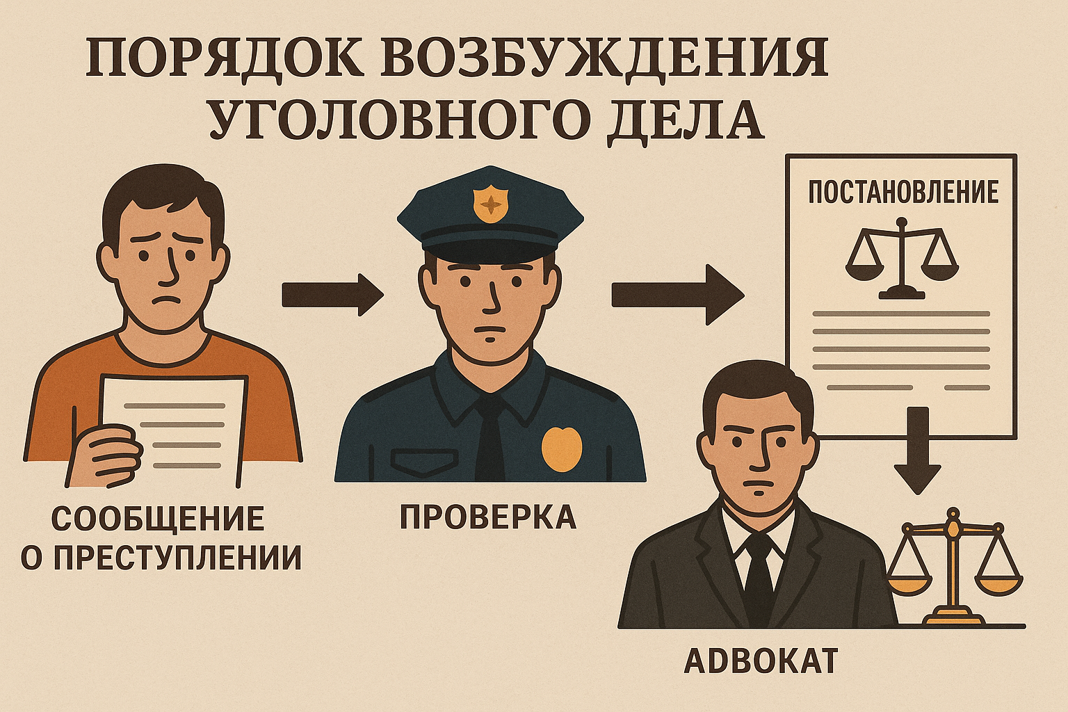 Порядок возбуждения уголовного дела white-paper.group